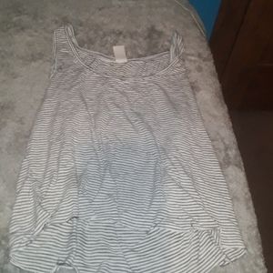 Tank top black and white